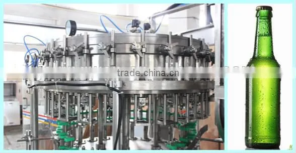 Glass Bottles Manufacturers/carbonated Water Lemonade/beer Filling Plant