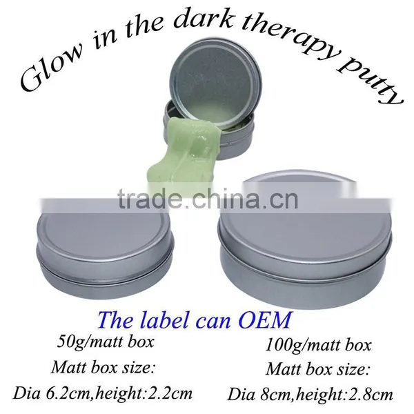 Children Fun Soft Noise Fart Magic 100grams Glow in the Dark Therapy Putty Toys Fart Science Putty Clay