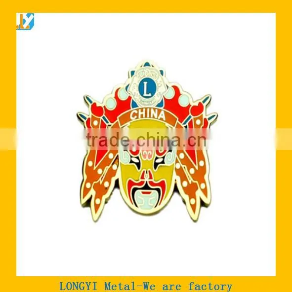 Soft Enamel Metal Badge Custom High Quailty Wholesale Metal Badge