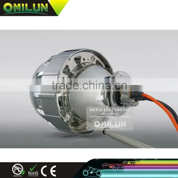 3 Inch bi Xenon HID Projector Lens With Double Angel Halo Ring photo-5