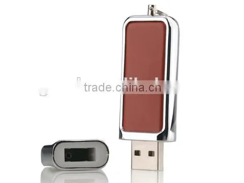 Top Quality Leather Case 2.0 USB Flash Drive, PU Memory Stick With Real Capacity,USB Disk Drives Support Customized Logo photo-6