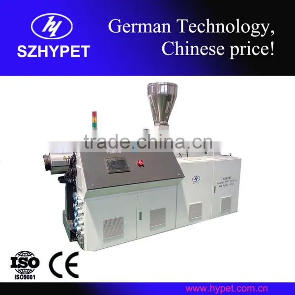 LATEST HIGH OUTPUT LOW POWER CONSUMPTION HYZS92/188 CONIC TWIN SCREW EXTRUDER photo-2