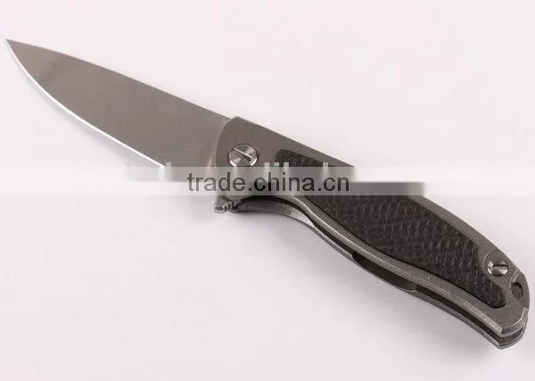 OEM Carbon Handle Folding Knife With D2 Blades photo-2