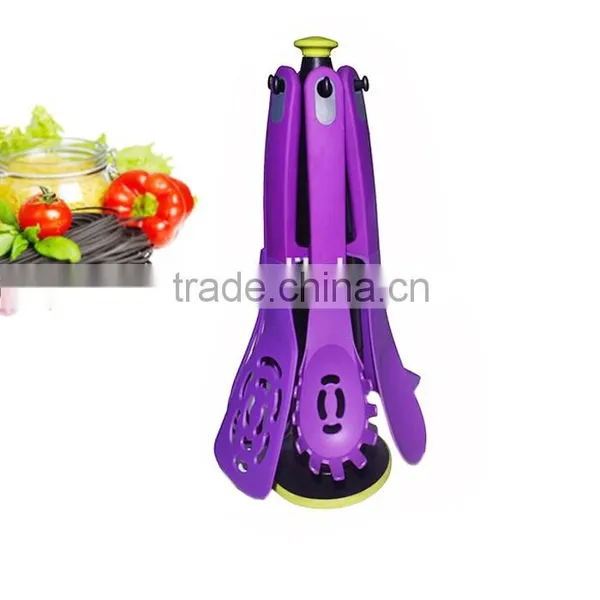 6pcs Plastic Kitchen Utensils Made Of Nylon Handle photo-2