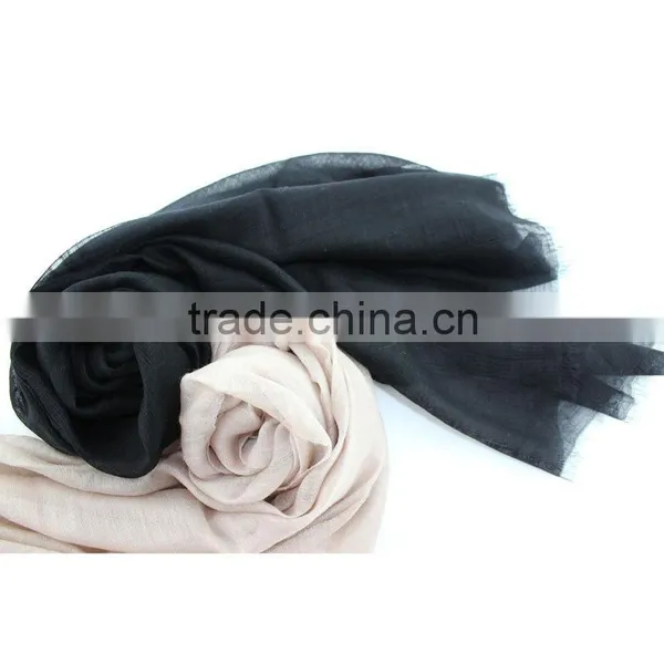 100% Wool Silk Blended Hijab photo-2