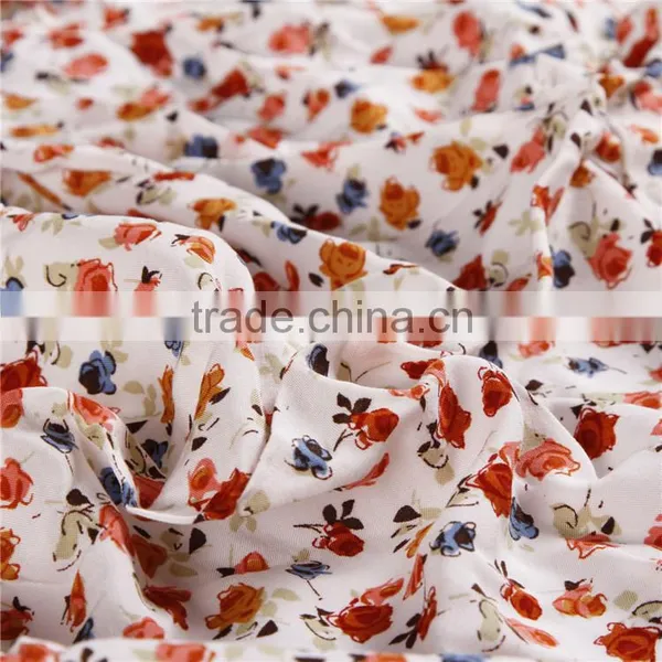100 Viscose Print Fabric for Dress