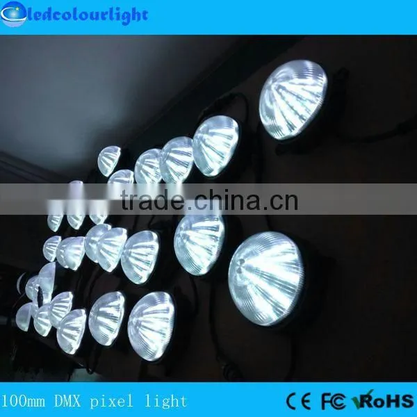 100mm Addressable Nightclub Wall DMX RGB Pixel Light Wholesale photo-3