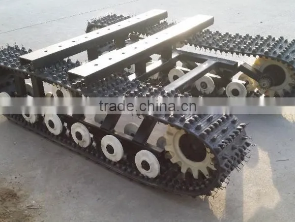 Rubber Track Chassis Rubber Track Undercarriage