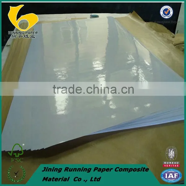 BROWN COLOUR PE COATED PACKING PAPER photo-2