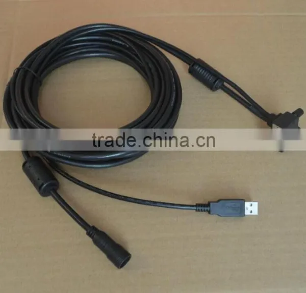 5m/16' Extended USB and VGA Wiring Harness for Lilliput Monitors
