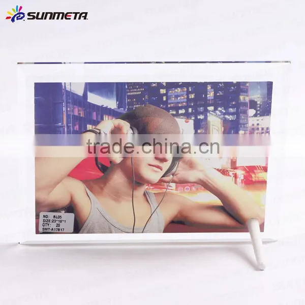 Sublimation Glass Photo Frame At Low Price Wholsale Made in China BL-05 photo-3