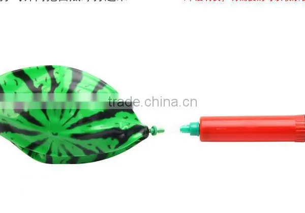 22cm Size Inflatable Pvc Bouncing Hopper Watermelon Ball for Kids photo-5