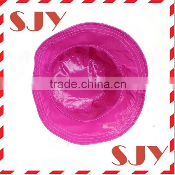 Wholesale Funny Waterproof Folding Bucket Rain Hat photo-3
