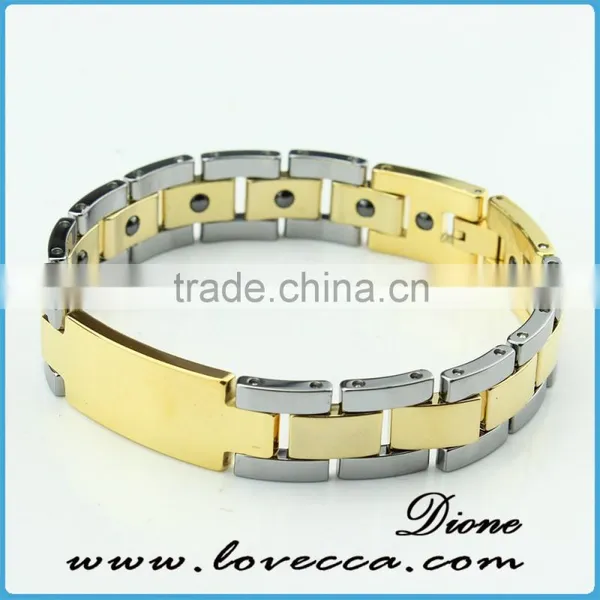 Fashion Health Jewelry Bracelet 4 in 1 Bio Energy Elements Tungsten Steel Bracelet photo-5