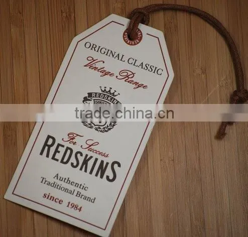 Safety Custom Paper Hang Tag