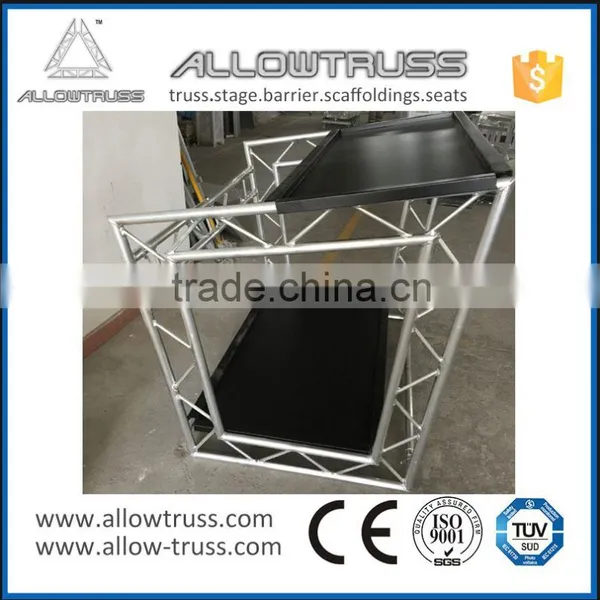Handy Safe Aluminum DJ Adjustable Folding Table photo-4