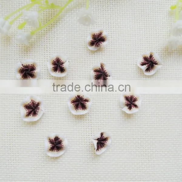 Handmade Mini Decorative Ribbon Flower for Apparel
