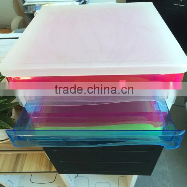Mixed Colors Plastic Box for Put Office File Plastic Production photo-2
