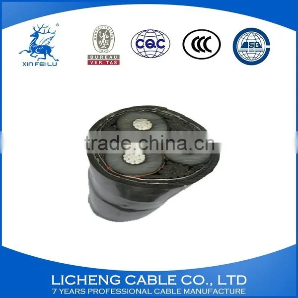 3*2.5mm2-low Voltage Aluminum 3 Core XLPE Insulated PVC Sheathed Steel-tape Armoured Power Cable-YJLV22 photo-3