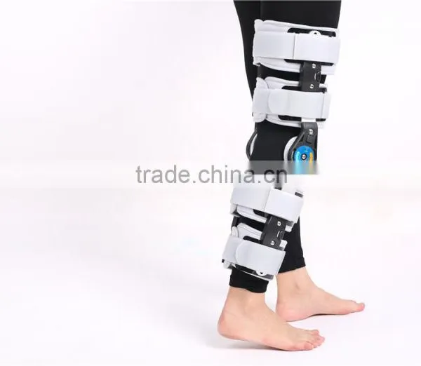 Adjustabe Knee Orthosis Hinged Rom Knee Brace photo-2