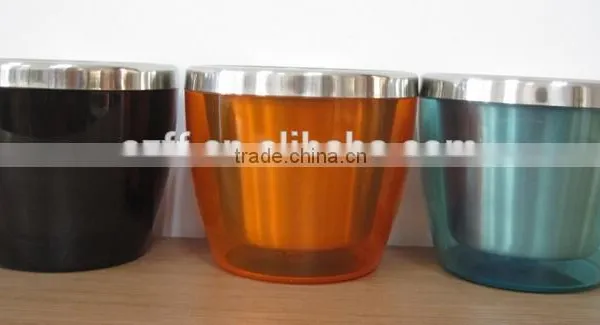 750ml Plastic Stainless Steel Wine Cooler Ice Bucket photo-3