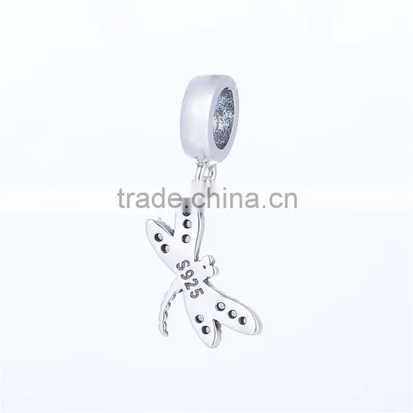 S169 Globalwin Brand 925 Jewelry Wholesale Dragonfly Pendant Sterling Silver photo-2