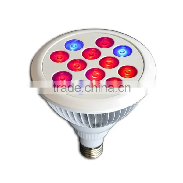 Hot Sales 2016 New E27 12w Led PAR38 Full Spectrum Grow Light for Plant