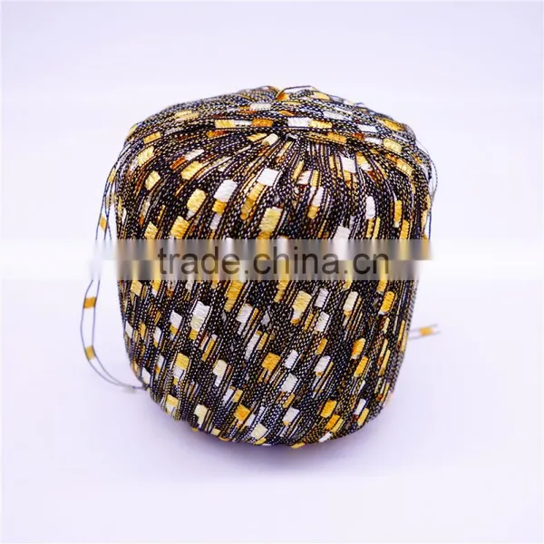 Nylon / Polyester Material and Hand Knitting Style Fancy Yarn for Knitting Scarf Fancy Yarn Yarn Hand Knitting photo-4