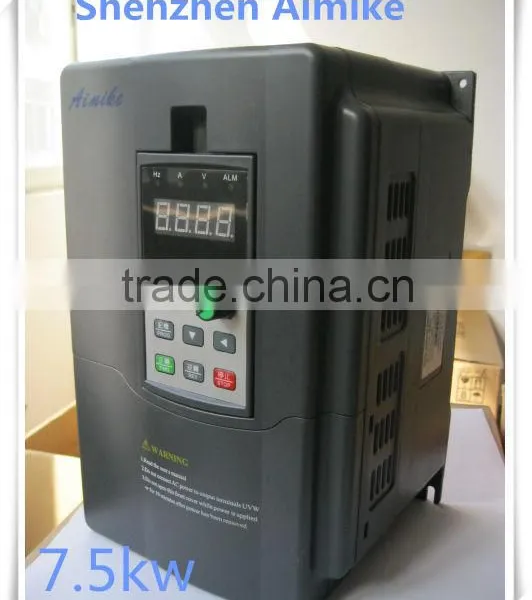 7.5kw 3 Phase Vector Inverters Variable Frequency Drive Vfd Controllers