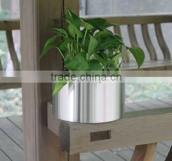 Fashion Design Bonsai Pot Stainless Steel Flower Container and Flowers Pots photo-3