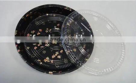 Disposable Packaging PS Plastic Sushi Take Away Box Sushi Box With Clear Lid photo-3