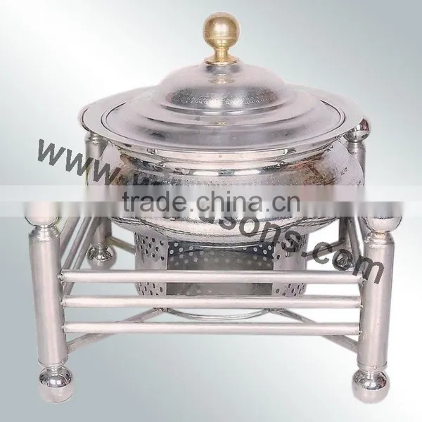 New Brass Plated Chafing Dish | Handmade Centerpiece Chafing Dish | Stainless Steel Chafing Dish photo-4