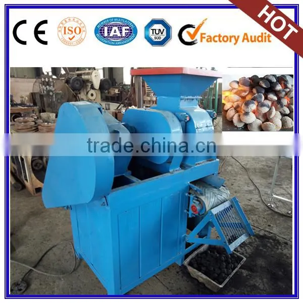 Palm Shell Charcoal High Pressure Roller Ball Machine