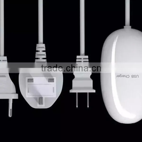 High Quality Mouse Shape 3 Ports Usb Charger Socket With UK,US ,AU Standard Plugs photo-5