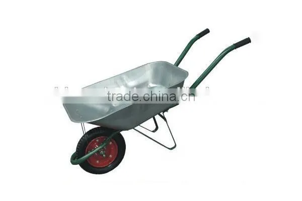 Concrete Wheelbarrow Price With Metal Tray WB6203 photo-2