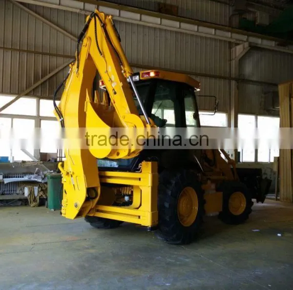 Backhoe Loader SAM388 With 4-in-1 Multi-purpose Bucket and 100HP Engine photo-2