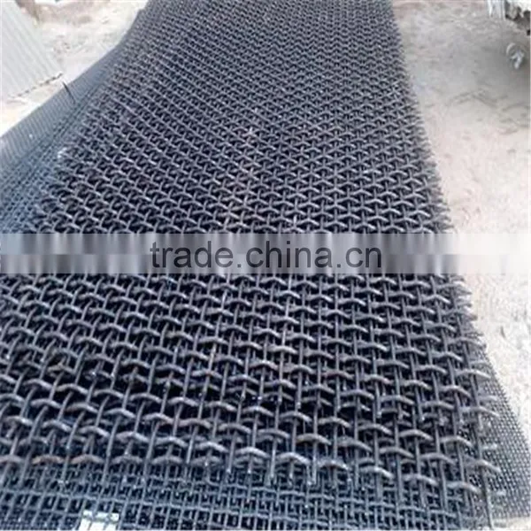 C45 65Mn Hooked Screen Mesh / High Tensile Crimped Wire Mesh photo-6