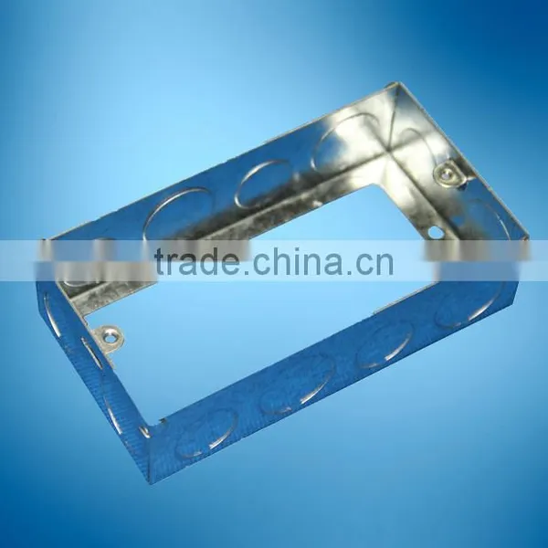 1+1+1 47mm Sizes Electrical Connecting Metal Boxes Iraq GI Boxes Sizes photo-4