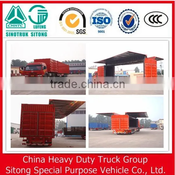 Strengthen Container Semi Trailer,Cargo Box Semi Trailer Used to Carry Goods photo-5