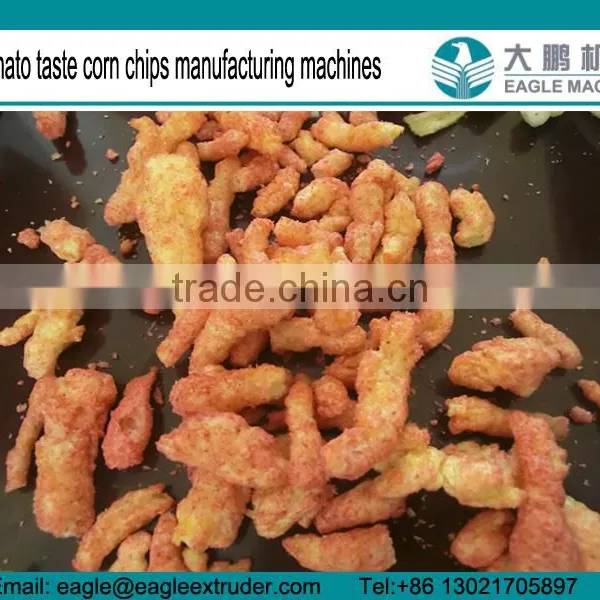 Jinan Eagle Fried Nik Naks Kurkure Corn Cheetos Making Extruder Machine Processing Line Production Plant photo-2