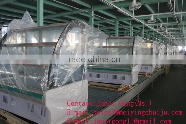 Manufactory High Quality Cake Refrigerated Showcase for Bakery photo-3