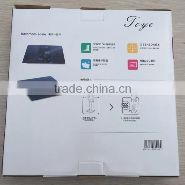 Mini Portable Glass Platform Accurate Electronic Balance at Digital Scale for Weight Body photo-3