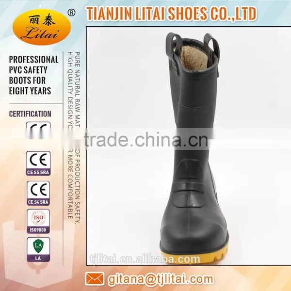 Cold Resistant PVC Safety Boots Winter Work Shoes photo-2
