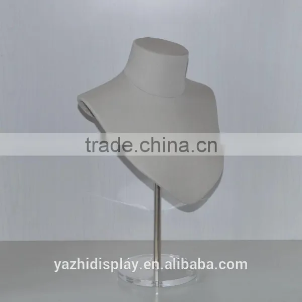 High Quality Farbic Necklace Jewelry Display Bust Holder Mannequins on Sale photo-3