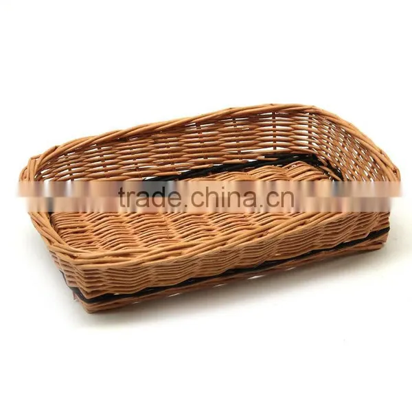Wholesale Strong Wicker Display Tray Wicker Basket photo-2