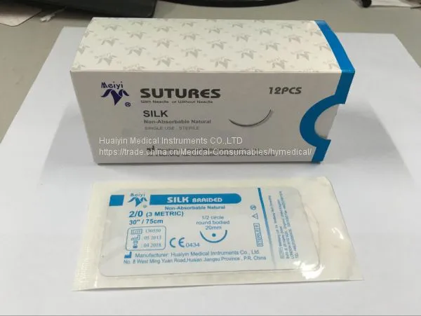 Disposable Silk Suture With Needle