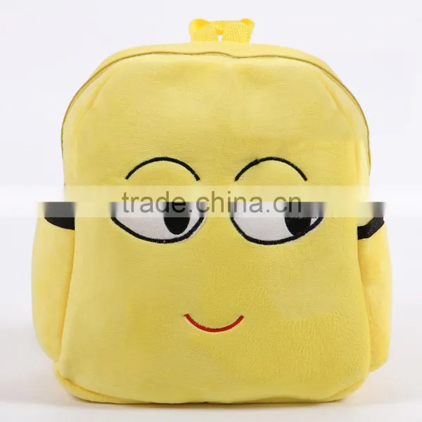 Kid Emoji New Kid Plush School Bag For Wholesale photo-4