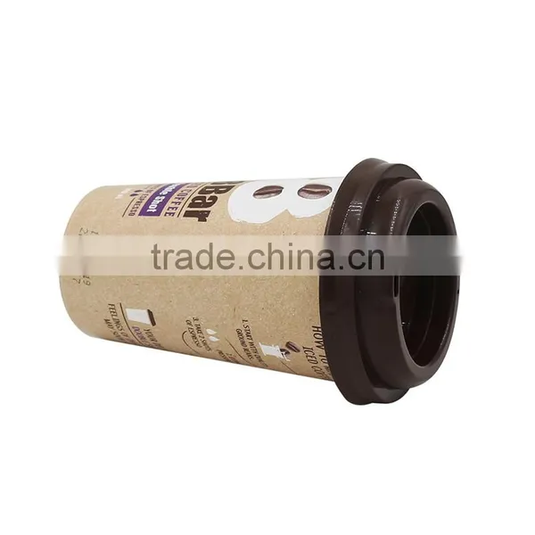 250ml Disposable Thin Wall Gray Brown Color Unique Coffee Mugs/Cups,Plastic Food Grade Clear Drinking Cup photo-2