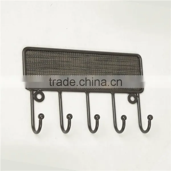 Store More Textilene Door 5 Hook Key Rack photo-3