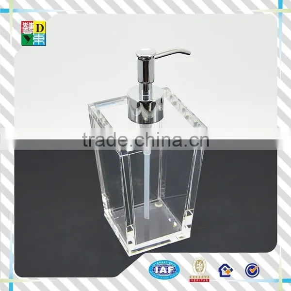 High Quality Clear Acrylic Bathroom Set From China /hot Sale Acrylic Bathroom Set for Hotel Equipment in Wholesaler Price photo-3